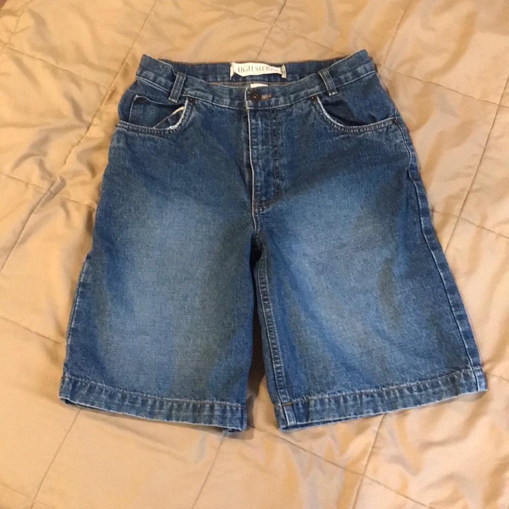 Vintage high sierra high rise shorts dark blue